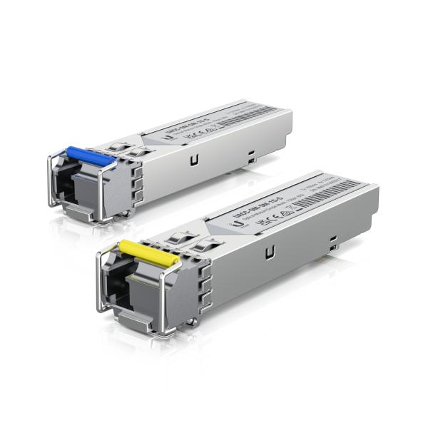 Ubiquiti UACC-OM-SM-1G-S-2 modulo del ricetrasmettitore di rete Fibra ottica 1250 Mbit/s SFP (Ubiquiti Fibre Transceivers 10GB Singlemode Pair)Ubiquiti0810010076984UACC-OM-SM-1G-S-2