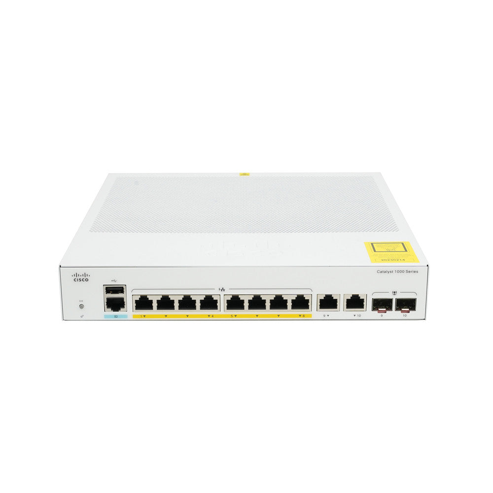 CISCO CATALYST 1000 8PORT GE, POE, 2X1G SFP (int)