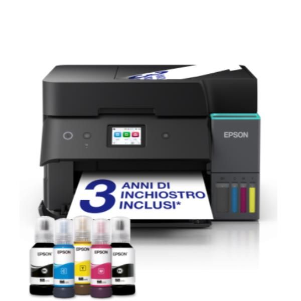 Epson EcoTank ET-4950 Ad inchiostro A4 4800 x 1200 DPI 35 ppm Wi-Fi (EPSON EcoTank ET-4950 DIN A4, 4in1, 4)Epson8715946732534C11CL40402