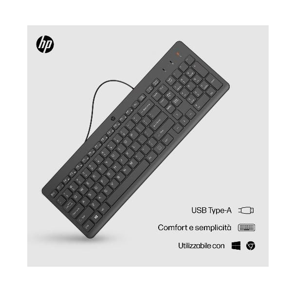 HP Tastiera cablata 150 (150 Wired Keyboard Itl - Warranty: 3M)Hp664R5AA#ABZ