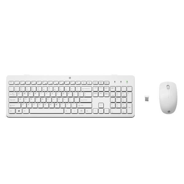 HP Combo tastiera e mouse wireless 230 (230 Wireless Mouse and - Keyboard Combo - Italy - Warranty: 3M)Hp3L1F0AA#ABZ