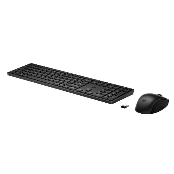 HP Combo tastiera e mouse wireless 650 (650 Wireless Keyboard and - Mouse Combo - ITA - Warranty: 3M)Hp4R013AA#ABZ