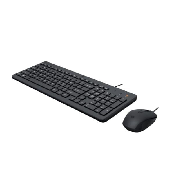 HP Tastiera e mouse 150 Wired (150 Wired Mouse and Keyboar - Warranty: 3M)Hp240J7AA#ABZ