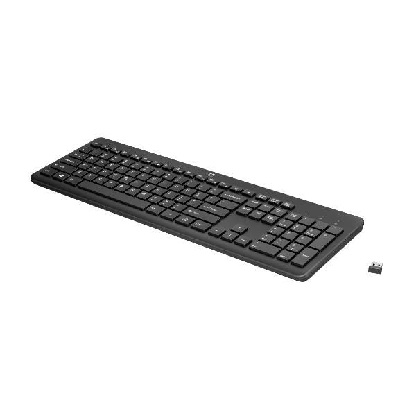 HP Tastiera wireless 230 (230 Wireless Keyboard Black - Warranty: 3M)Hp3L1E7AA#ABZ