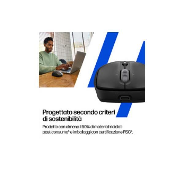 HP Mouse wireless ricaricabile 700 (HP 700 RECHBL WRLS MSE EURO)Hp0198701895107AZ7B0AA#ABB