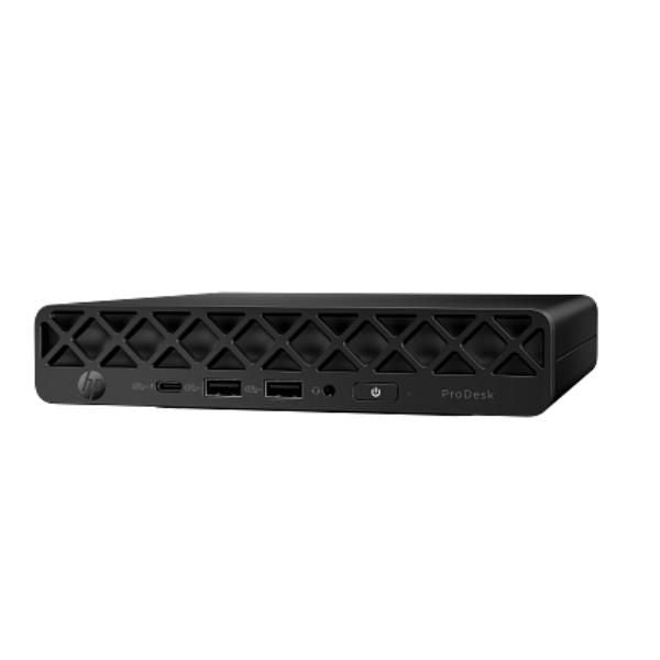 HP ProDesk 4 Mini G1i AI Intel Core Ultra 5 225T 8 GB DDR5-SDRAM 512 GB SSD Windows 11 Pro Mini PC AI PC Nero (HP ProDesk 4 G1i AI - AI PC - mini Core Ultra 5 225T / fino a 4.9 GHz - RAM 8 GB - SSD 512 GB - NVMe - Intel Graphics - Gigabit Ethernet - ...