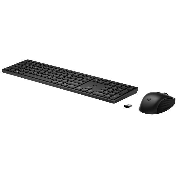 HP Tastiera e mouse wireless combinati 655 (HP 655 - Set mouse e tastiera - 100% - full size - senza fili - 2.4 GHz - italiana - nero - Smart Buy)Hp4R009UT#ABZ