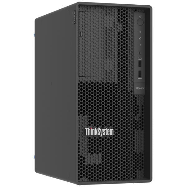 Lenovo ThinkSystem ST50 V3 server 960 GB Tower Intel Xeon 6315P 2,8 GHz 16 GB DDR5-SDRAM 500 W (Lenovo ThinkSystem ST50 V3 7DF3 - Server - tower 5U - 1 via - 1 x Xeon 6315P / fino a 5.2 GHz - RAM 16 GB - SSD 2 x 480 GB - Matrox G200 - Gigabit Etherne...