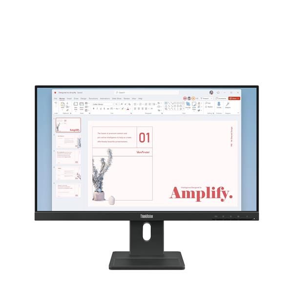 Lenovo ThinkVision E24-40 Monitor (Lenovo ThinkVision E24-40 FHD/IPS/DP 24'' Monitor. WARRANTY: 3YR CCR)Lenovo019815675558264BAMAT1EU