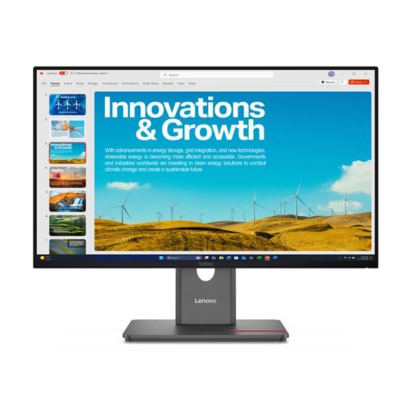 Lenovo ThinkVision P24QD-40 Monitor (ThinkVision P24QD-40 23.8 inch Monitor)Lenovo64B1GAT1EU