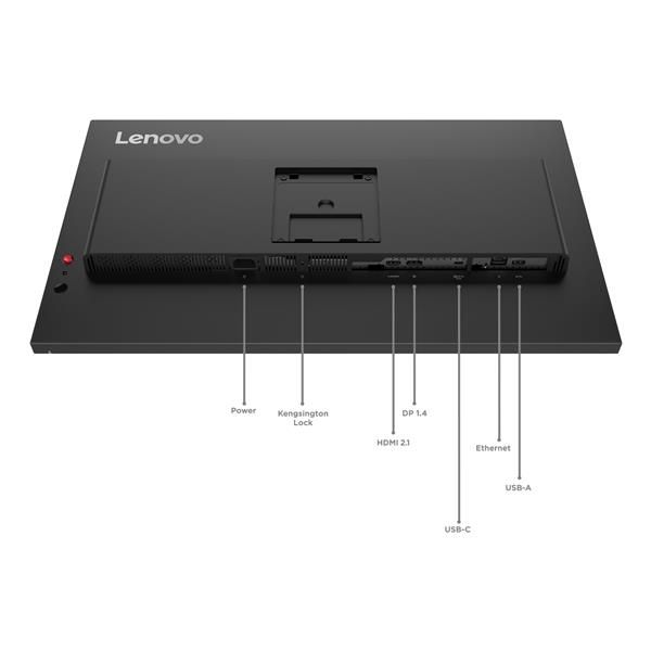 Lenovo ThinkVision T27UD-40 Monitor (ThinkVision T27UD-40 4K/USB-C/DP/Monitor27. WARRANTY: 3YM)Lenovo64AFGAT2EU