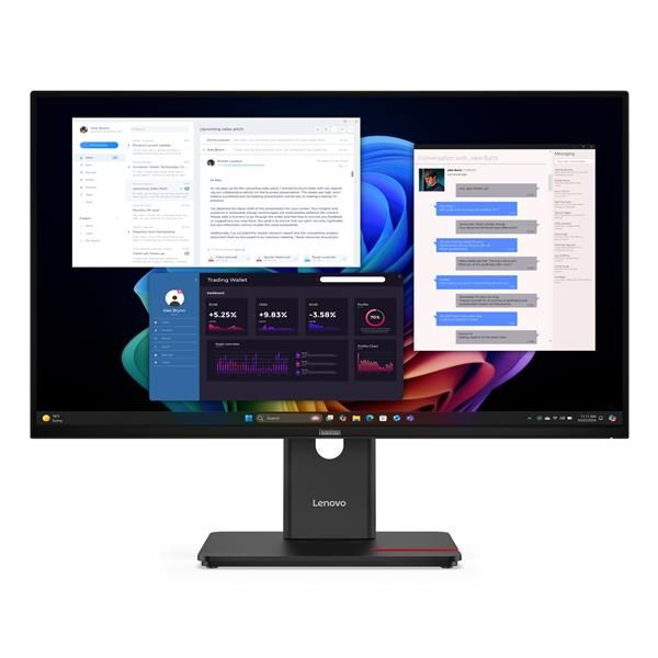 Lenovo ThinkVision T27UD-40 Monitor (ThinkVision T27UD-40 4K/USB-C/DP/Monitor27. WARRANTY: 3YM)Lenovo64AFGAT2EU