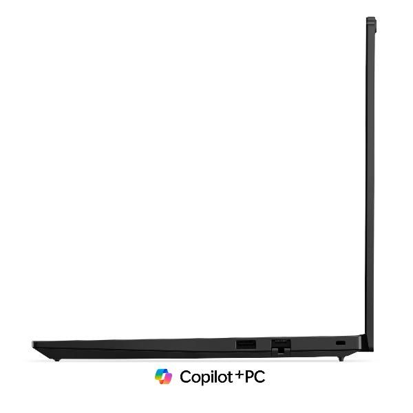 Lenovo ThinkPad E14 Gen 8 21Y6 - Copilot+ PC - Intel Core Ultra 7 - 355 / fino a 4.7 GHz - Win 11 Pro - Intel Graphics - 32 GB RAM - 1 TB SSD TCG Opal Encryption 2, NVMe - 14 IPS 1920 x 1200 - Gigabit Ethernet - Wi-Fi 7, Bluetooth - nero - tast: ital...