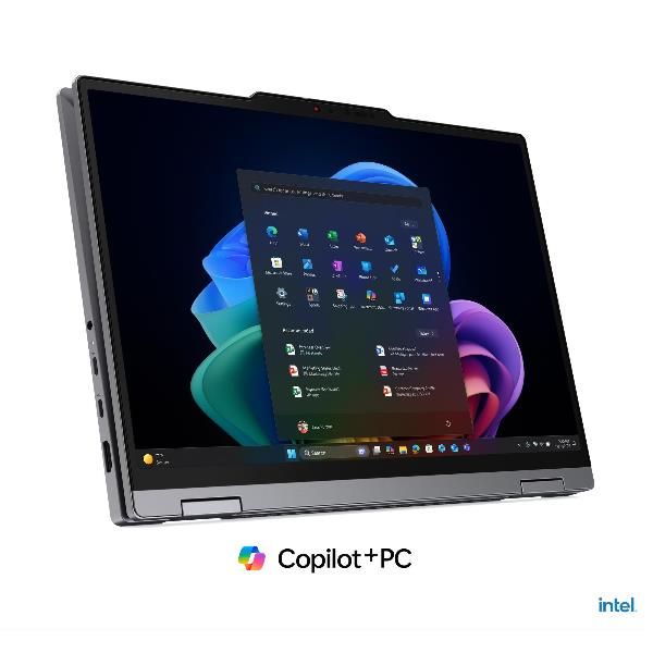 Lenovo ThinkPad X1 2-in-1 Gen 11 21V9 - Aura Edition - Copilot+ PC - design ruotabile - Intel Core Ultra 7 - 355 / fino a 4.7 GHz - Evo - Win 11 Pro - Intel Graphics - 32 GB RAM - 1 TB SSD TCG Opal Encryption 2, NVMe - 14 OLED touchscreen 2880 x 1800...