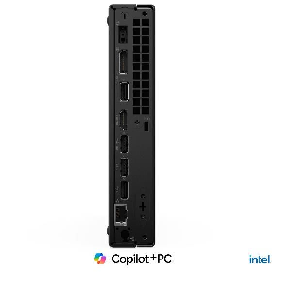 Lenovo ThinkCentre neo 50q Gen 6 Copilot+ PC Intel Core Ultra 5 226V 16 GB LPDDR5x-SDRAM 512 GB SSD Windows 11 Pro Mini PC Nero (Lenovo ThinkCentre neo 50q Gen 6 13HR - Tiny Core Ultra 5 226V / fino a 4.5 GHz - RAM 16 GB - SSD 512 GB - NVMe - Arc Gra...