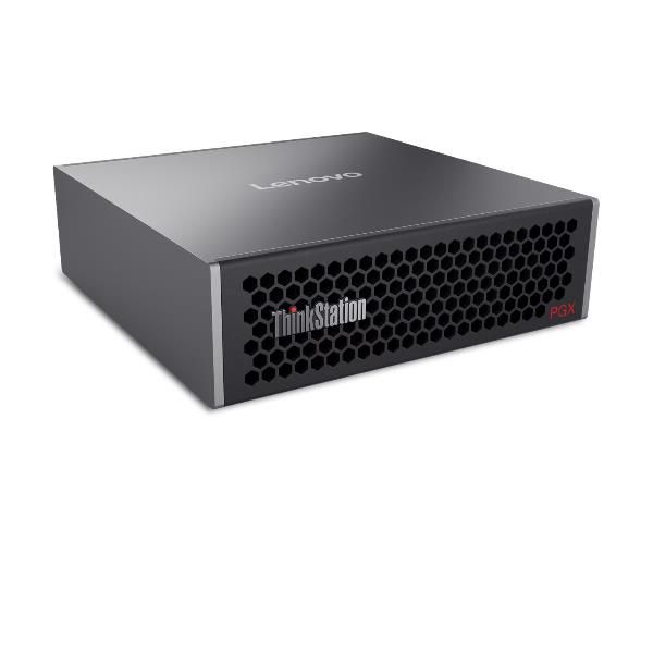 Lenovo ThinkStation PGX GB10 128 GB LPDDR5x-SDRAM 4 TB SSD DGX OS Mini Tower Mini PC Nero (Lenovo ThinkStation PGX 30KL - MT 1 x GB10 Grace Blackwell Superchip - RAM 128 GB - SSD 4 TB - NVMe - NVIDIA Blackwell - 10 Gigabit Ethernet, IEEE 802.11ax [Wi...
