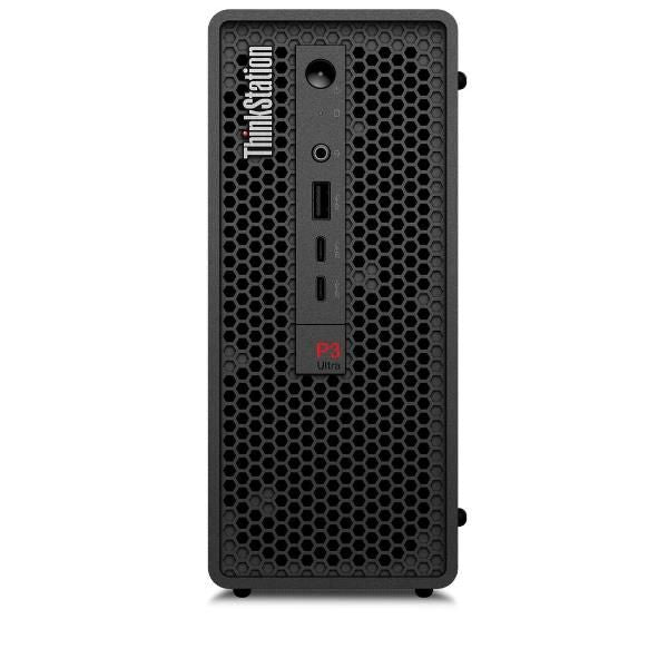 Lenovo ThinkStation P3 Ultra SFF Gen 2 Intel Core Ultra 7 265 32 GB DDR5-SDRAM 1 TB SSD NVIDIA RTX Pro 2000 Blackwell Windows 11 Pro Mini Tower Stazione di lavoro Nero (Lenovo ThinkStation P3 Ultra Gen 2 30J5 - AI Workstation - SFF 1 x Core Ultra 7 2...