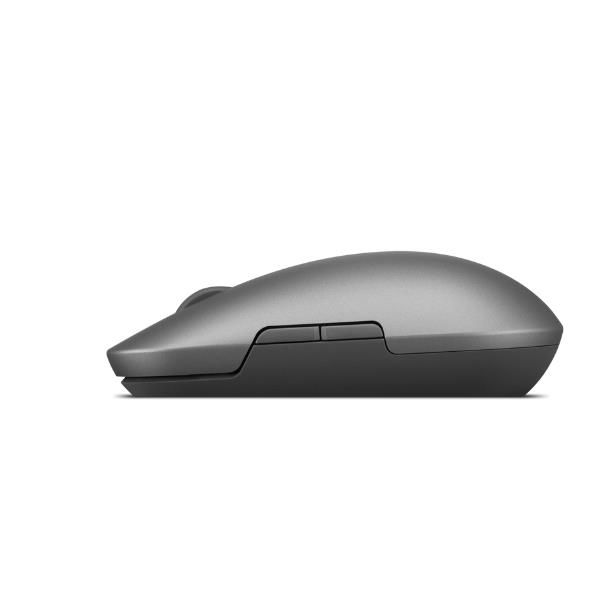 Lenovo Pro Plus 6050 mouse Ufficio Ambidestro RF senza fili + Bluetooth Ottico 2400 DPI (Lenovo Pro Plus 6050 - Mouse - multi-modalit - ottica - 6 pulsanti - senza fili - Bluetooth 5.3, 2.4 GHz - ricevitore wireless USB - grigio lunare - confezione b...