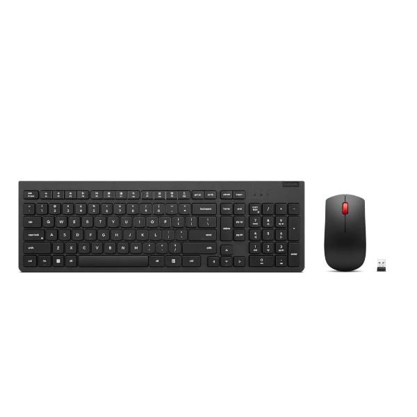 Lenovo 4X31R64473 tastiera Mouse incluso Ufficio RF Wireless Italiano Nero (Lenovo Essential Wireless Combo Gen 2 - Set mouse e tastiera - senza fili - 2.4 GHz - QWERTY - italiana - nero - confezione brown box)Lenovo01958921168444X31R64473