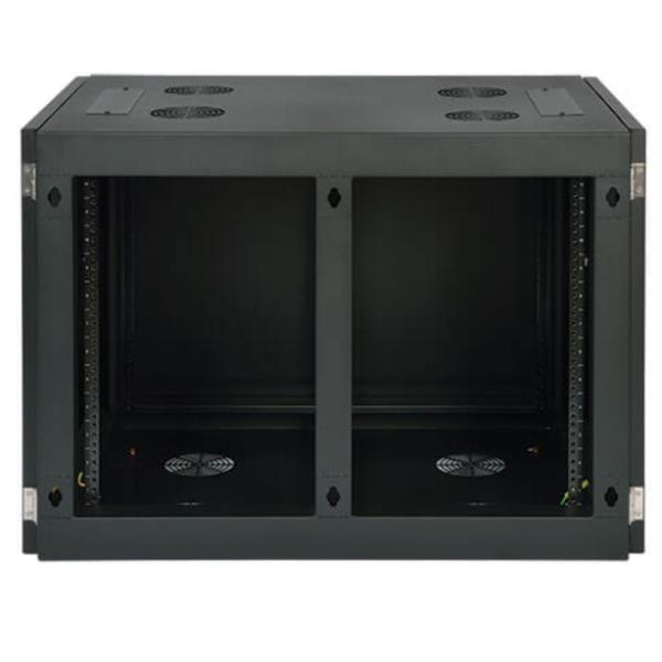 Tripp Lite SRW12UHD rack 12U Da parete Nero (Eaton Tripp Lite Series 12U Wall Mount Rack Enclosure Server Cabinet Side Mount Wallmount - Rack cabinet - wall mountable - black - 12U - 19)EatonSRW12UHD