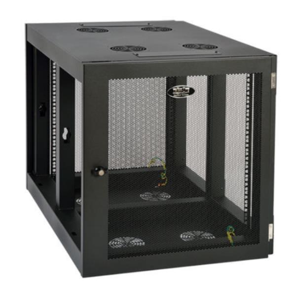 Tripp Lite SRW12UHD rack 12U Da parete Nero (Eaton Tripp Lite Series 12U Wall Mount Rack Enclosure Server Cabinet Side Mount Wallmount - Rack cabinet - wall mountable - black - 12U - 19)EatonSRW12UHD