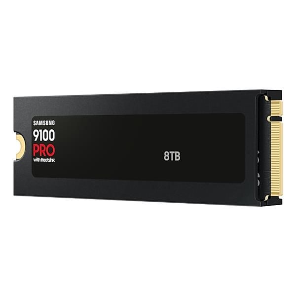 Samsung 9100 PRO 8 TB M.2 PCI Express 5.0 NVMe V-NAND TLC (SAMSUNG 9100 Pro with Heatsink PCIe 5.0 x4 NVMe 2.0)SamsungMZ-VAP8T0CW