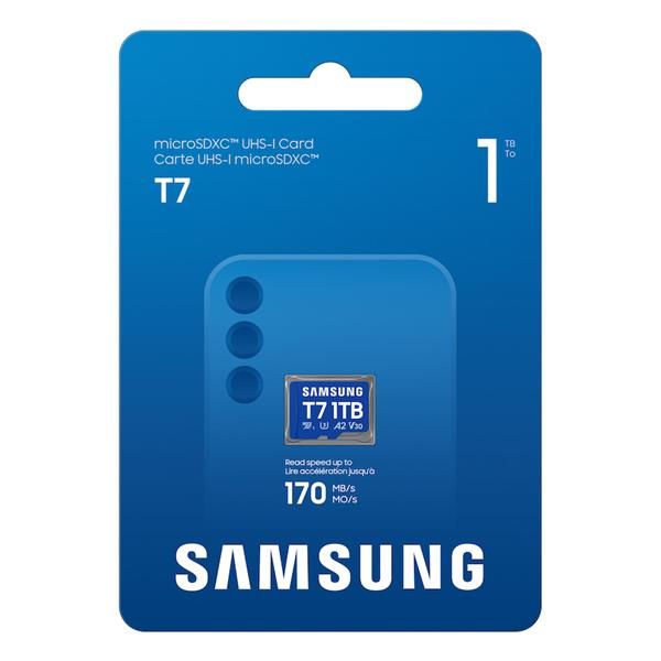 Samsung T7 1 TB MicroSDXC UHS-I (1TB Samsung T7 microSD Card)Samsung8806097722328MB-MB1T0T/WW