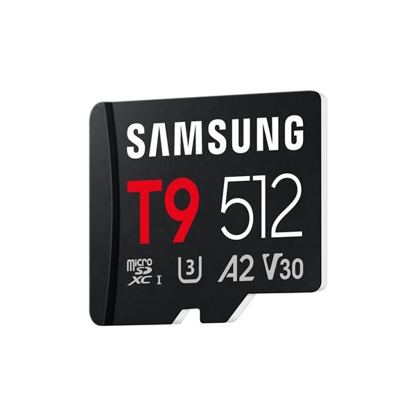 Samsung T9 microSD Card 512GB (512GB Samsung T9 microSD Card)Samsung8806097718970MB-MH512T/WW