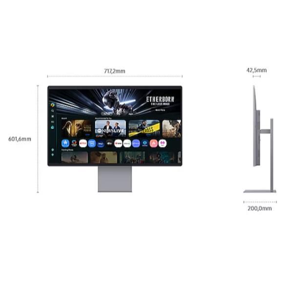 Samsung Smart Monitor M9 - M90SF da 32 UHD (Samsung M90SF computersk?rm 81,3 cm [3)Samsung8806097342847LS32FM900SUXEN
