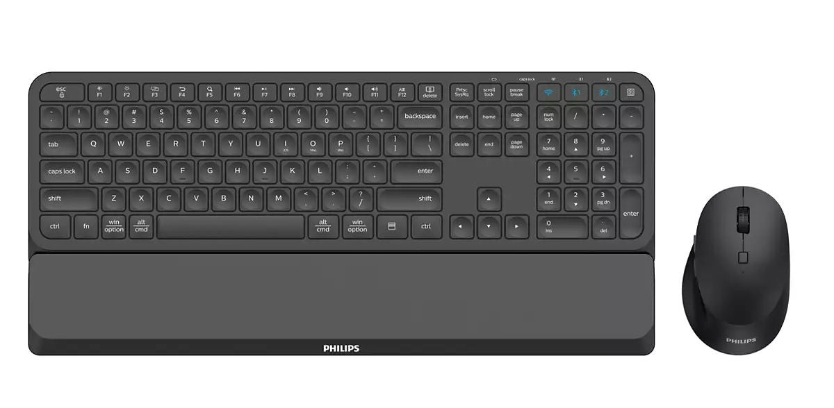 Philips Tastiera + Mouse Wireless Combo SPT6607B/34