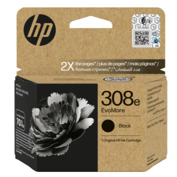 HP Cartuccia di inchiostro nero originale EvoMore 308e (HP 308e EvoMore - Nero - originale - cartuccia d'inchiostro)Hp7FP22UE#SE1