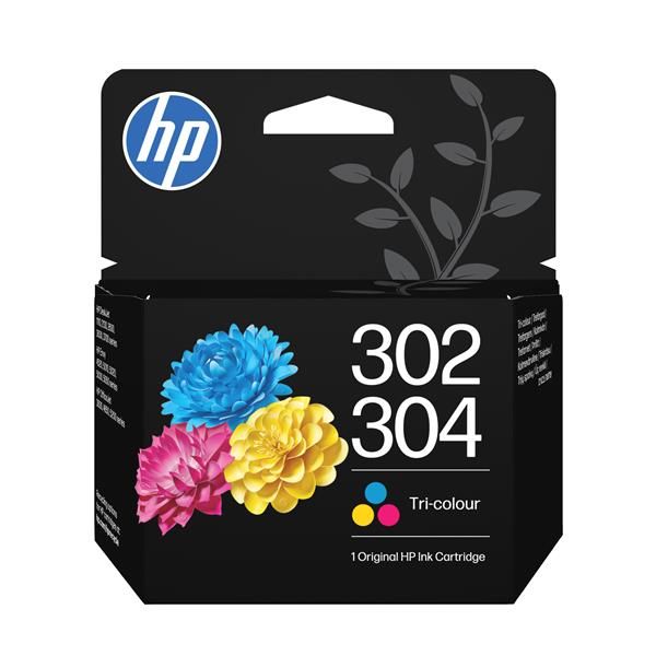 HP Cartuccia di inchiostro in tricromia originale 302/304 (HP 302/304 TRI-COLOR ORIGINAL - INK CRTG)HpB7RT6AE#LS1