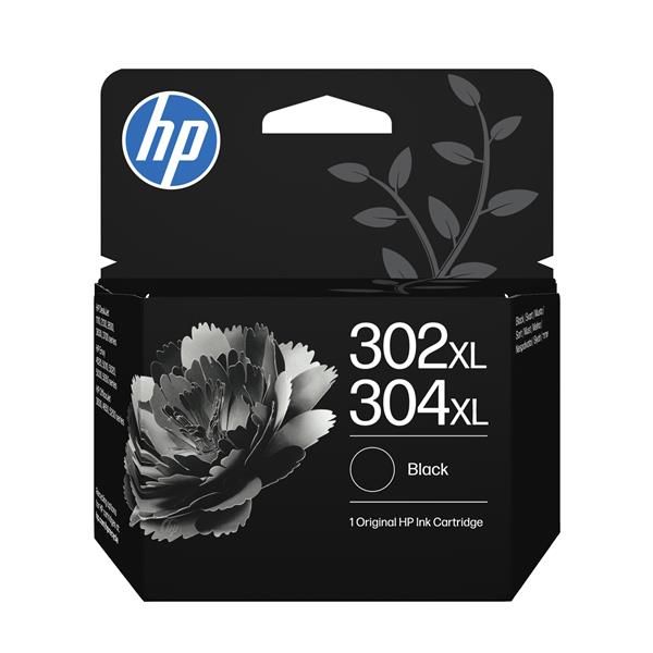 HP Cartuccia di inchiostro nero originale 302XL/304XL (HP 302XL/304XL BLACK ORIGINAL - INK CRTG)HpB7RT9AE#LS1
