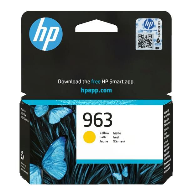 HP Cartuccia di inchiostro giallo originale 963 (HP 963 YELLOW ORIGINAL INK - CARTRIDGE)Hp3JA25AE#LS1