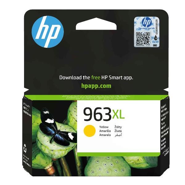 HP Cartuccia di inchiostro giallo originale 963XL ad alta capacità (HP 963XL HIGH YIELD YELLOW - ORIGINAL INK CARTRIDGE)Hp3JA29AE#LS1