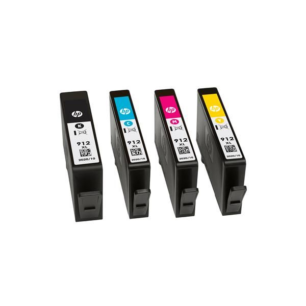 HP Cartuccia di inchiostro giallo originale 912XL ad alta capacità (HP 912XL HIGH YIELD YELLOW - ORIGINAL INK CARTRIDGE)Hp3YL83AE#LS1