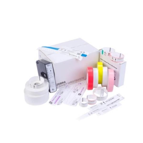 Zebra Z-Band UltraSoft Bianco Braccialetti da ospedale (WRISTBAND SYNTHETIC 19.05X152.4 - DT Z-BAND ULTRA HC100 300R 6/BOX)Zebra10015359K