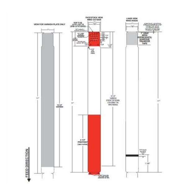 Zebra Z-Band UltraSoft Rosso, Bianco Braccialetti da ospedale (Adult 1Kit, 1 x 11 - 6 Cartridge: 1 Ca: 175 x Bands - ZBAND Ultrasoft - red border)Zebra10015355-RK