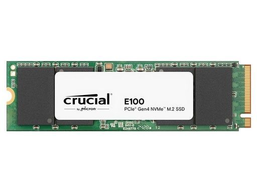 Crucial E100 480 GB M.2 PCI Express 4.0 NVMe (Crucial E100 480GB PCIe Gen4 NVMe M.2 SSD)CrucialCT480E100SSD8