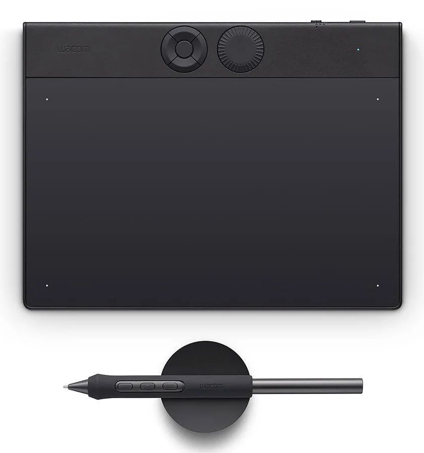 Wacom Intuos Pro Small 2025 tavoletta grafica Nero 187 x 105 mm USB/Bluetooth (Wacom Intuos Pro pen tablet small PTK470K0B)Wacom4949268623612PTK470K0B