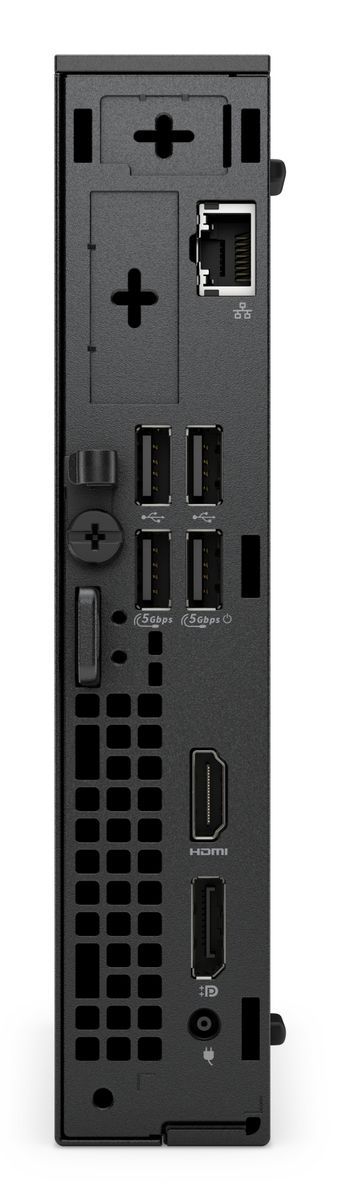 DELL Pro QCM1250 Intel Core i3 i3-14100T 8 GB DDR5-SDRAM 512 GB SSD Windows 11 Pro Micro PC Mini PC Nero (DELL QCM1250 I3-14100T 8G/512GB W11P) - Versione UKDell5397184936160RCDRH