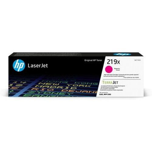 HP Cartuccia toner originale ad alta capacità LaserJet 219X magenta (HP 219X HIGH YIELD MAGENTA ORIG - ORIGINAL LASERJET TONER CARTRIDG)HpW2193X