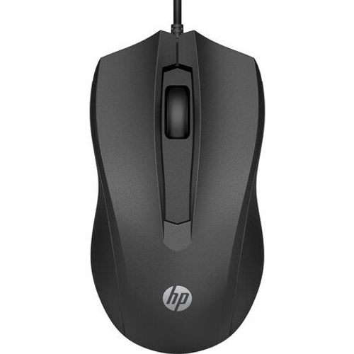 HP Wired Mouse 105 (HP 105 - Mouse - right and left-handed - optical - 3 buttons - wired - USB-A - black - Smart Buy)Hp822M9UT#ABB