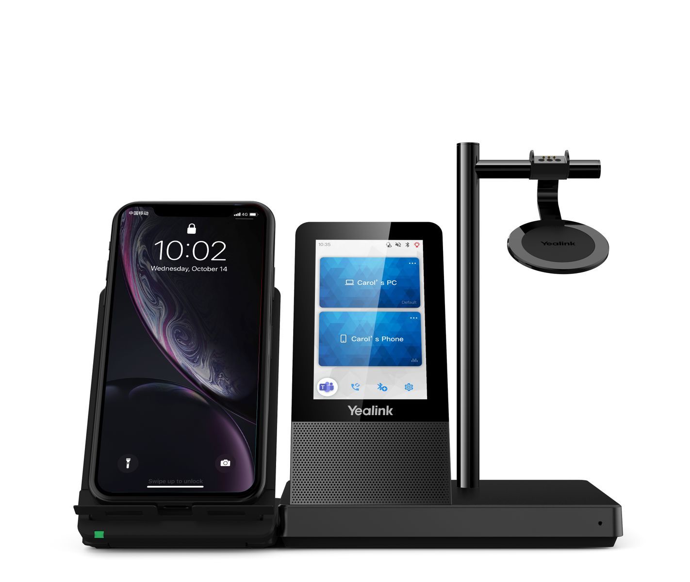 Wh66 Dect Wireless Headset - Mono Uc - Warranty: 12MYealinkWH66MONOUC