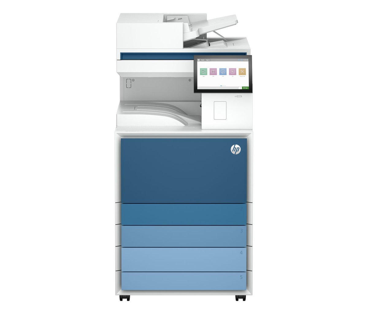 HP LaserJet Enterprise 8601dn Multifunction Bianco e nero Stampante, Solo Ethernet; fronte/retro; fotocopiatrice, scanner (HP LASERJET ENT MFP 8601DN PRINTER)Hp9S186A#B19