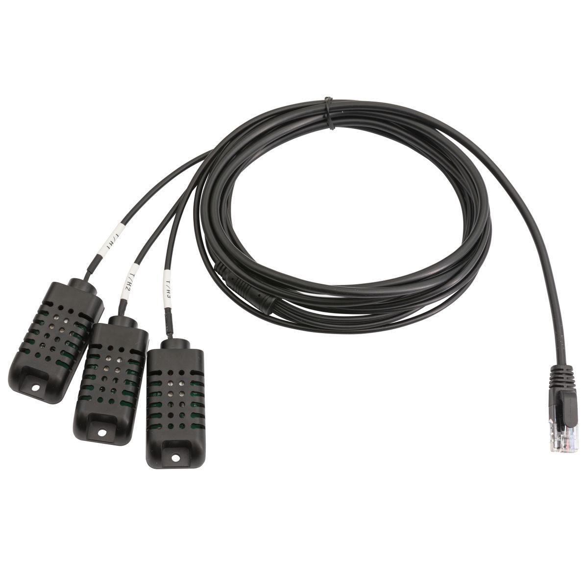 APC EPDU-TH3 sensore di temperatura e umidità Interno Temperature & humidity sensor Cablato (APC Easy Rack - PDU rack temperature & humidity sensor - black)Apc0731304733485EPDU-TH3