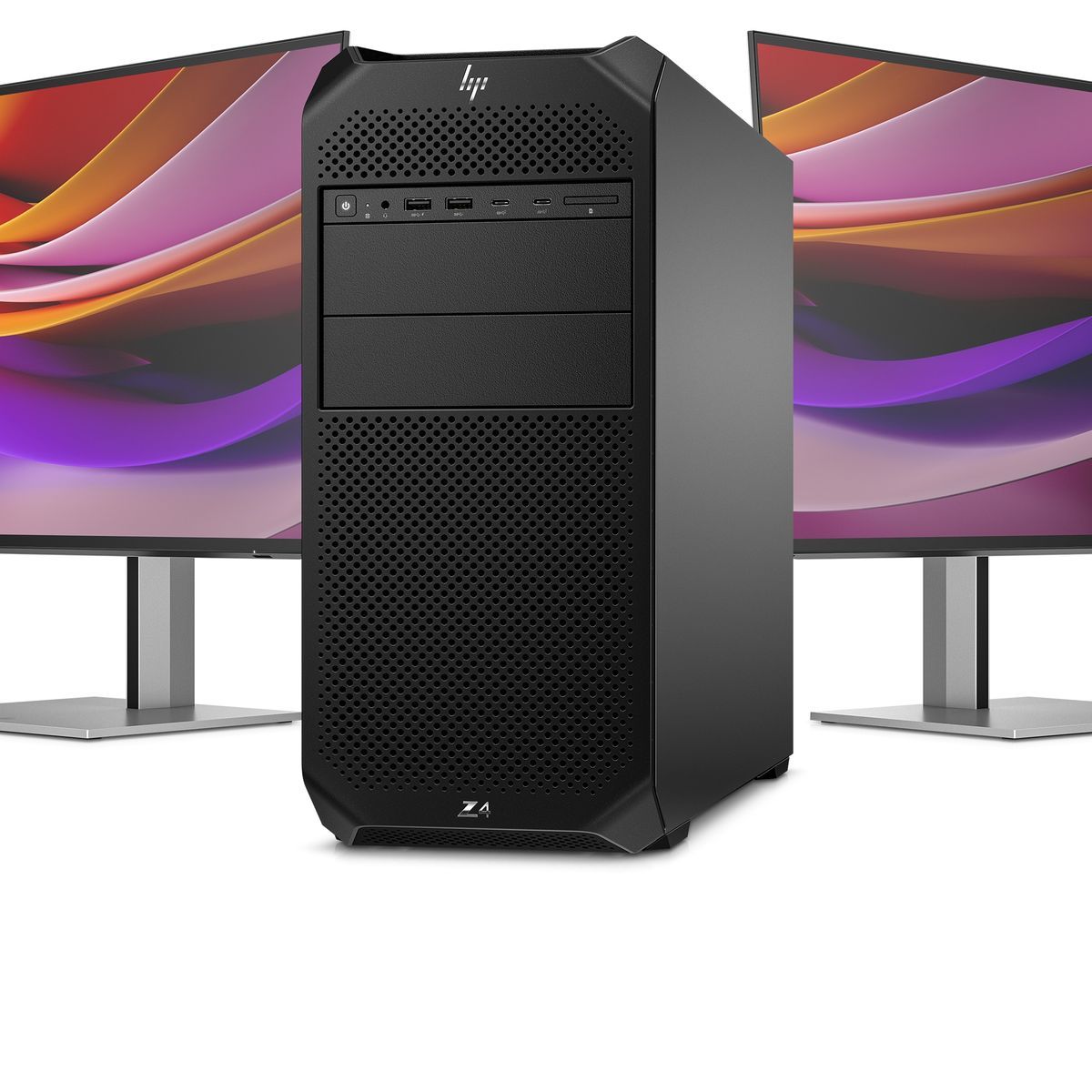 HP Z4 G5 Wolf Pro Security Edition Intel Xeon w3 w3-2425 32 GB DDR5-SDRAM 1 TB SSD Windows 11 Pro Tower Stazione di lavoro AI Workstation Nero (HP Workstation Z4 G5 - AI Workstation - tower 4U - 1 x Xeon W W3-2425 / fino a 4.4 GHz - RAM 32 GB - SSD 1...