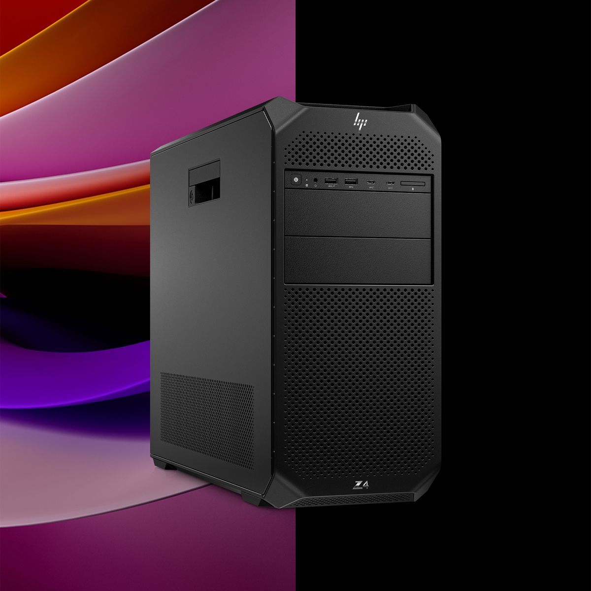 HP Z4 G5 Wolf Pro Security Edition Intel Xeon w3 w3-2425 32 GB DDR5-SDRAM 1 TB SSD Windows 11 Pro Tower Stazione di lavoro AI Workstation Nero (HP Workstation Z4 G5 - AI Workstation - tower 4U - 1 x Xeon W W3-2425 / fino a 4.4 GHz - RAM 32 GB - SSD 1...