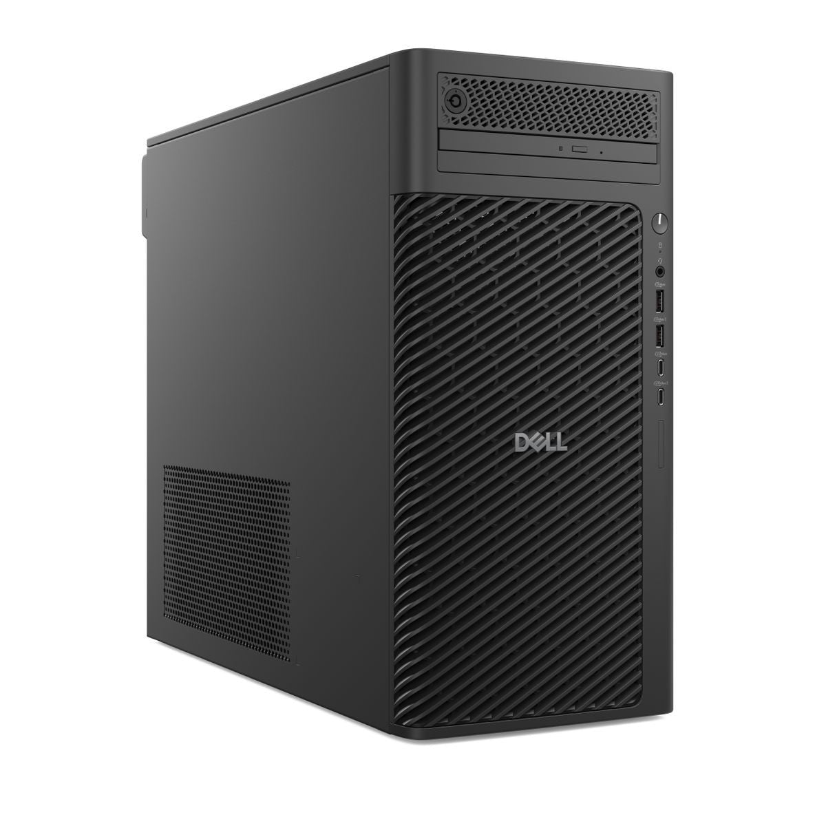 DELL Pro Max FCT2250 T2 Intel Core Ultra 7 265K 32 GB DDR5-SDRAM 1 TB SSD Windows 11 Pro Tower PC Nero (Dell Pro Max Tower T2 FCT2250 - Tower Core Ultra 7 265K / fino a 5.5 GHz - vPro Enterprise - RAM 32 GB - SSD 1 TB - SED, NVMe, TLC - Intel Graphic...