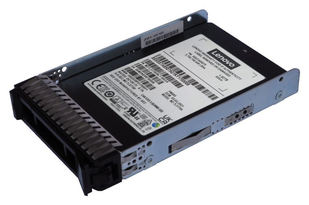 Lenovo 4XB7A90874 drives allo stato solido 960 GB 2.5 Serial ATA III V-NAND TLC (SSD - Read Intensive 960 GB, - hot-swap, 2.5 SATA 6Gb/s - Warranty: 12M)Lenovo08894887124964XB7A90874